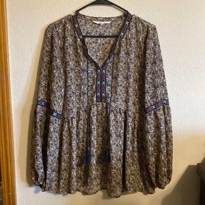 Alchemy Thread boho blouse size medium